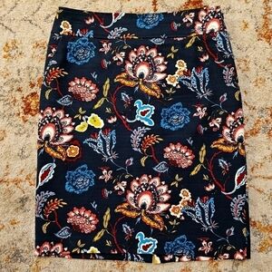 Loft Tapestry Pencil Skirt
